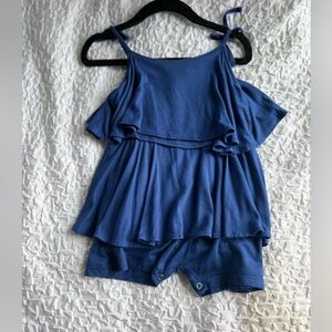 Kate Quinn Shortie Ruffle Romper
